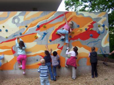 Kletterwand